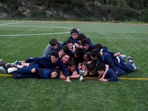 Juniores festejam a Taça AFVC em 2010